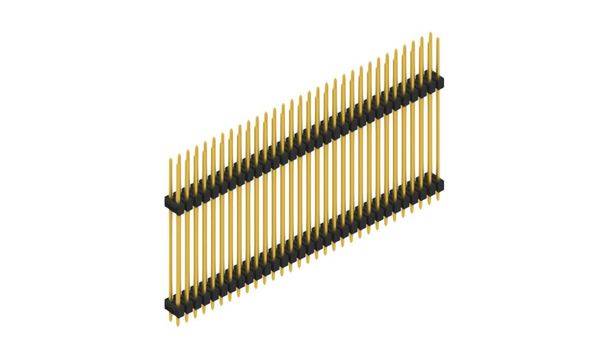 Fischer Elektronik Stiftleiste (Standard) Anzahl Reihen: 2 10128692 10St.