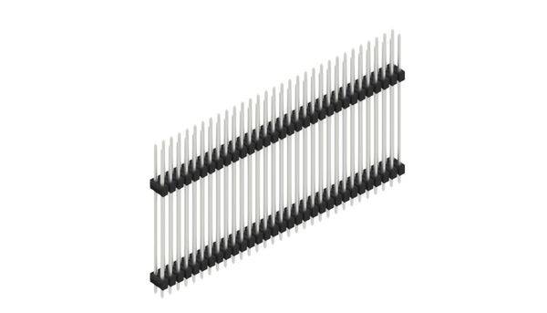 Fischer Elektronik Stiftleiste (Standard) Anzahl Reihen: 2 10051658 10St.