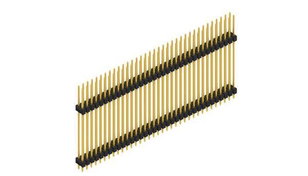 Fischer Elektronik Stiftleiste (Standard) Anzahl Reihen: 2 10157901 10St.