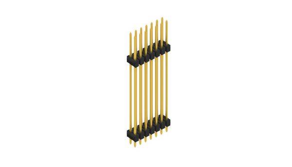 Fischer Elektronik Stiftleiste (Standard) Anzahl Reihen: 2 SL1436514G 10St.