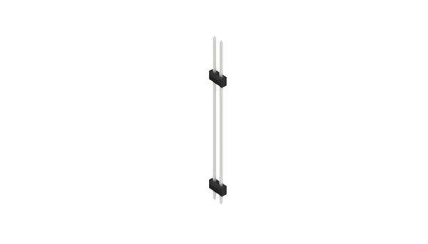 Fischer Elektronik Stiftleiste (Standard) Anzahl Reihen: 2 SL143652Z 10St.