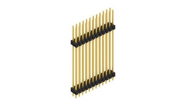 Fischer Elektronik Stiftleiste (Standard) Anzahl Reihen: 2 SL1436524G 10St.