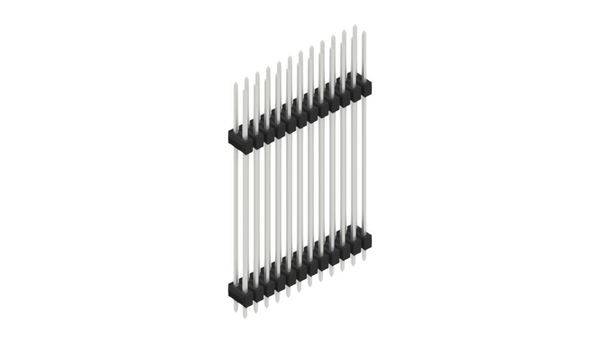 Fischer Elektronik Stiftleiste (Standard) Anzahl Reihen: 2 SL1436524Z 10St.