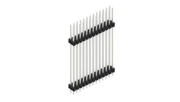 Fischer Elektronik Stiftleiste (Standard) Anzahl Reihen: 2 10051683 10St.