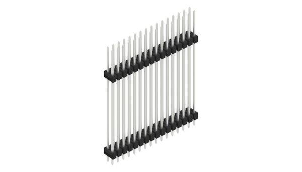 Fischer Elektronik Stiftleiste (Standard) Anzahl Reihen: 2 SL1436532Z 10St.