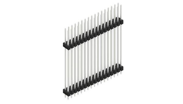 Fischer Elektronik Stiftleiste (Standard) Anzahl Reihen: 2 10051688 10St.