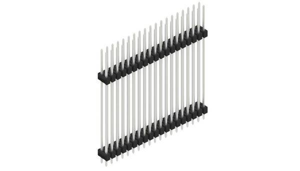 Fischer Elektronik Stiftleiste (Standard) Anzahl Reihen: 2 SL1436538Z 10St.