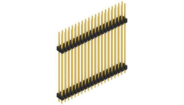 Fischer Elektronik Stiftleiste (Standard) Anzahl Reihen: 2 SL1436540G 10St.