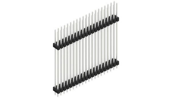 Fischer Elektronik Stiftleiste (Standard) Anzahl Reihen: 2 10051693 10St.