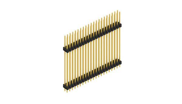 Fischer Elektronik Stiftleiste (Standard) Anzahl Reihen: 2 SL1436542G 10St.