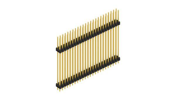 Fischer Elektronik Stiftleiste (Standard) Anzahl Reihen: 2 SL1436548G 10St.