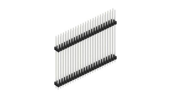 Fischer Elektronik Stiftleiste (Standard) Anzahl Reihen: 2 SL1436548Z 10St.
