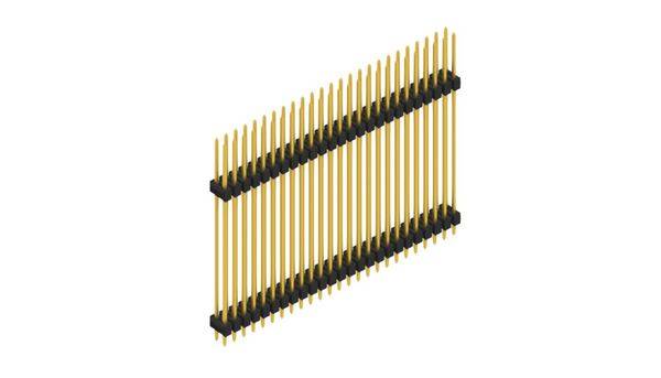 Fischer Elektronik Stiftleiste (Standard) Anzahl Reihen: 2 SL1436550G 10St.
