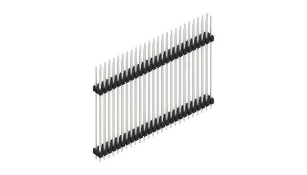 Fischer Elektronik Stiftleiste (Standard) Anzahl Reihen: 2 SL1436552Z 10St.