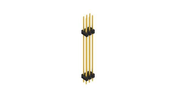 Fischer Elektronik Stiftleiste (Standard) Anzahl Reihen: 2 SL143656G 10St.