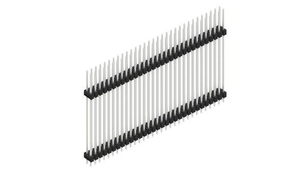 Fischer Elektronik Stiftleiste (Standard) Anzahl Reihen: 2 SL1436562Z 10St.