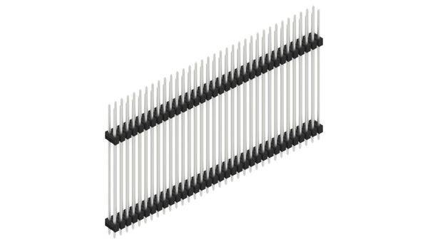 Fischer Elektronik Stiftleiste (Standard) Anzahl Reihen: 2 SL1436568Z 10St.