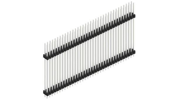 Fischer Elektronik Stiftleiste (Standard) Anzahl Reihen: 2 SL1436570Z 10St.