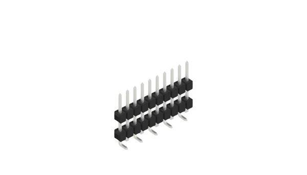 Fischer Elektronik Stiftleiste (Standard) Anzahl Reihen: 1 10051752 10St.