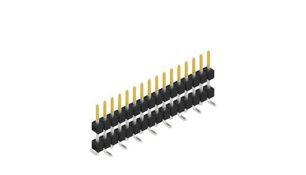 Fischer Elektronik Stiftleiste (Standard) Anzahl Reihen: 1 10051790 10St.