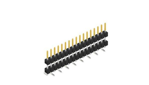 Fischer Elektronik Stiftleiste (Standard) Anzahl Reihen: 1 10051796 10St.