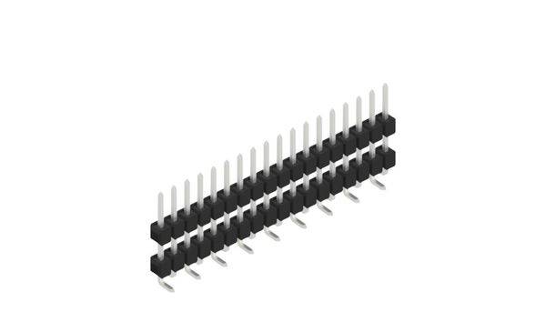 Fischer Elektronik Stiftleiste (Standard) Anzahl Reihen: 1 10051805 10St.