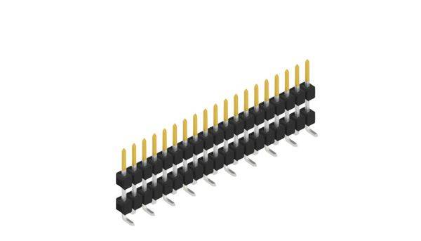 Fischer Elektronik Stiftleiste (Standard) Anzahl Reihen: 1 10051810 10St.