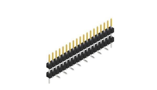 Fischer Elektronik Stiftleiste (Standard) Anzahl Reihen: 1 10051811 10St.