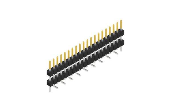 Fischer Elektronik Stiftleiste (Standard) Anzahl Reihen: 1 10051817 10St.