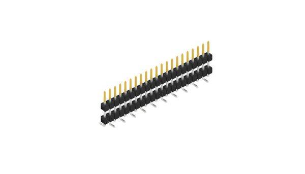 Fischer Elektronik Stiftleiste (Standard) Anzahl Reihen: 1 SL15SMD10721S 10St.