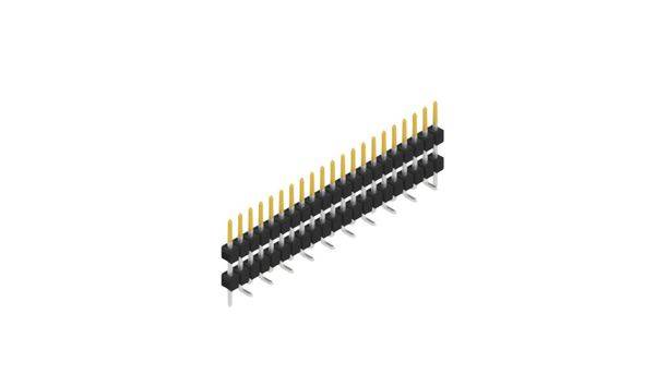 Fischer Elektronik Stiftleiste (Standard) Anzahl Reihen: 1 SL15SMD10721SP 10St.