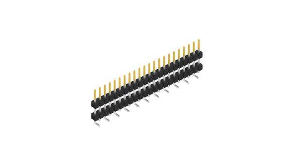Fischer Elektronik Stiftleiste (Standard) Anzahl Reihen: 1 SL15SMD10722S 10St.