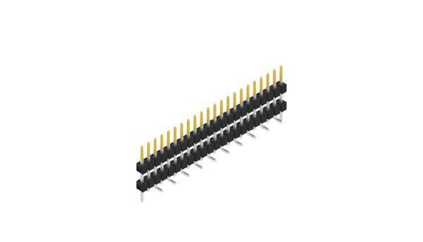 Fischer Elektronik Stiftleiste (Standard) Anzahl Reihen: 1 SL15SMD10722SP 10St.