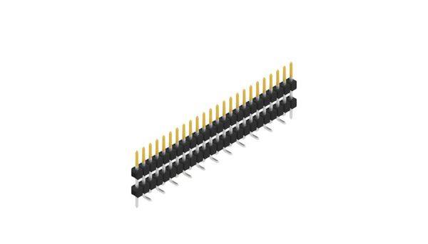 Fischer Elektronik Stiftleiste (Standard) Anzahl Reihen: 1 SL15SMD10724SP 10St.