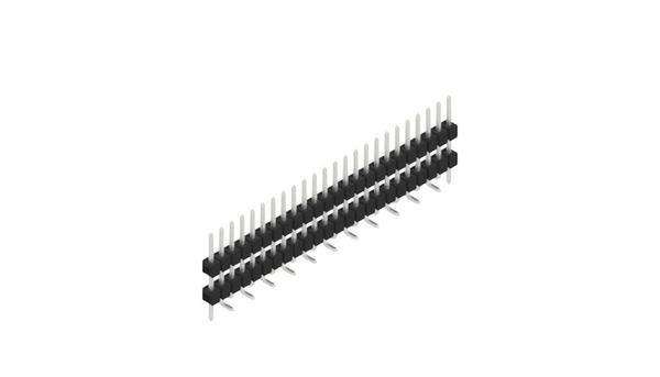 Fischer Elektronik Stiftleiste (Standard) Anzahl Reihen: 1 SL15SMD10724ZP 10St.