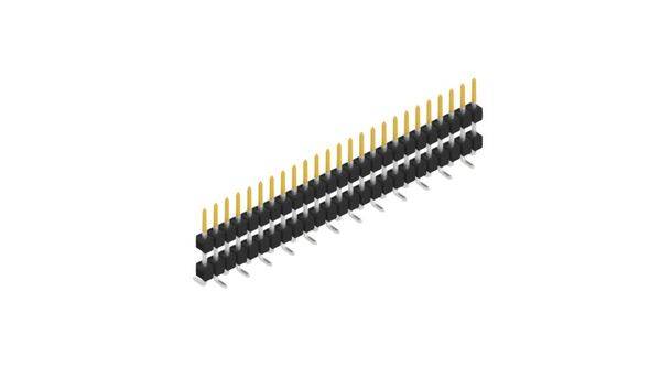 Fischer Elektronik Stiftleiste (Standard) Anzahl Reihen: 1 SL15SMD10725S 10St.