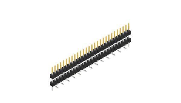 Fischer Elektronik Stiftleiste (Standard) Anzahl Reihen: 1 SL15SMD10728SP 10St.