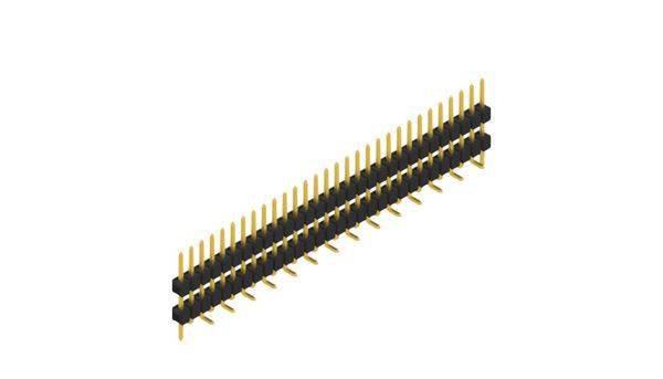 Fischer Elektronik Stiftleiste (Standard) Anzahl Reihen: 1 SL15SMD10730GP 10St.