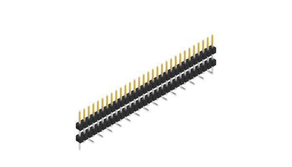 Fischer Elektronik Stiftleiste (Standard) Anzahl Reihen: 1 SL15SMD10730SP 10St.