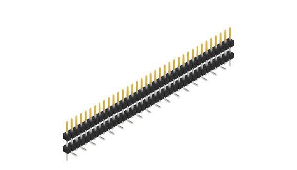 Fischer Elektronik Stiftleiste (Standard) Anzahl Reihen: 1 SL15SMD10736SP 10St.