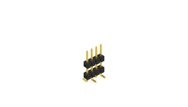 Fischer Elektronik Stiftleiste (Standard) Anzahl Reihen: 1 10051708 10St.