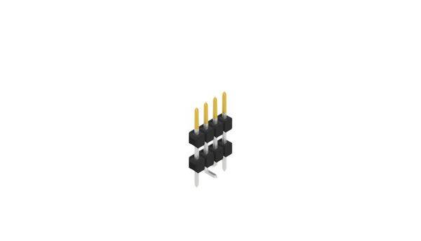 Fischer Elektronik Stiftleiste (Standard) Anzahl Reihen: 1 10051712 10St.