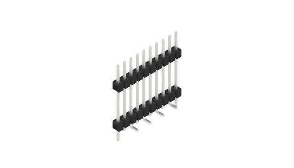 Fischer Elektronik Stiftleiste (Standard) Anzahl Reihen: 1 10051888 10St.