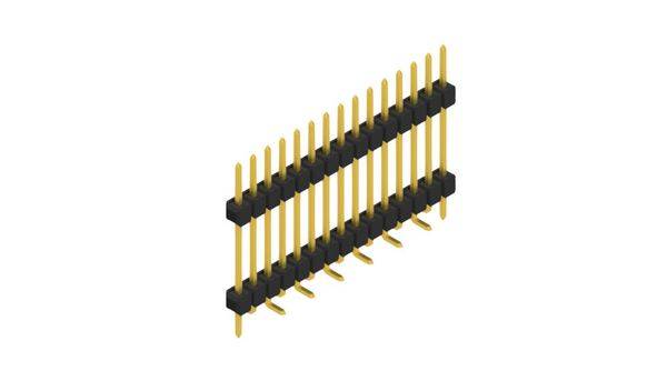 Fischer Elektronik Stiftleiste (Standard) Anzahl Reihen: 1 10051915 10St.