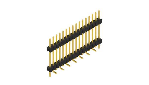 Fischer Elektronik Stiftleiste (Standard) Anzahl Reihen: 1 10051922 10St.