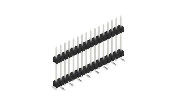 Fischer Elektronik Stiftleiste (Standard) Anzahl Reihen: 1 10051925 10St.