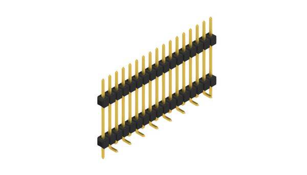 Fischer Elektronik Stiftleiste (Standard) Anzahl Reihen: 1 10051929 10St.