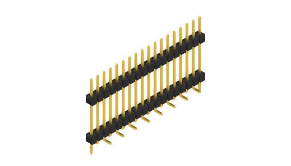 Fischer Elektronik Stiftleiste (Standard) Anzahl Reihen: 1 10051935 10St.