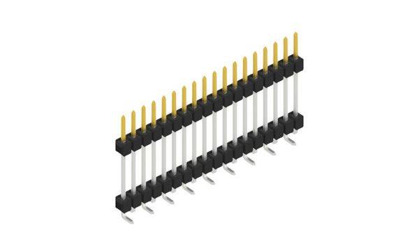 Fischer Elektronik Stiftleiste (Standard) Anzahl Reihen: 1 10051936 10St.