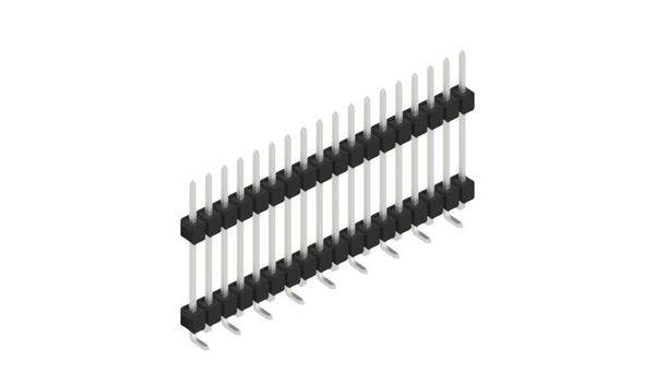 Fischer Elektronik Stiftleiste (Standard) Anzahl Reihen: 1 10051938 10St.